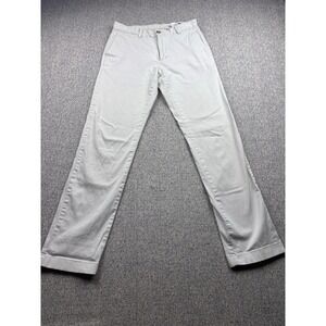 Vineyard Vines Pants Men 30X32 Khaki Flat Front Club Twill Chino Straight Leg